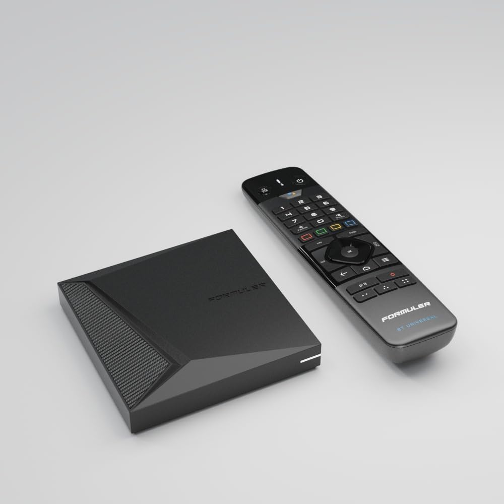 Formuler Z12 Pro - 4K Streaming Media Player, Android 12, HDR10+, Gigabit LAN, Dual-Band WiFi, 2GB RAM, 16GB ROM, Bluetooth Voice Remote