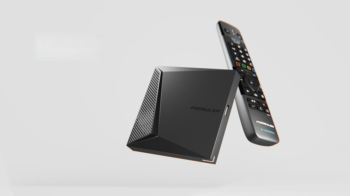 Formuler Z12 Pro - 4K Streaming Media Player, Android 12, HDR10+, Gigabit LAN, Dual-Band WiFi, 2GB RAM, 16GB ROM, Bluetooth Voice Remote