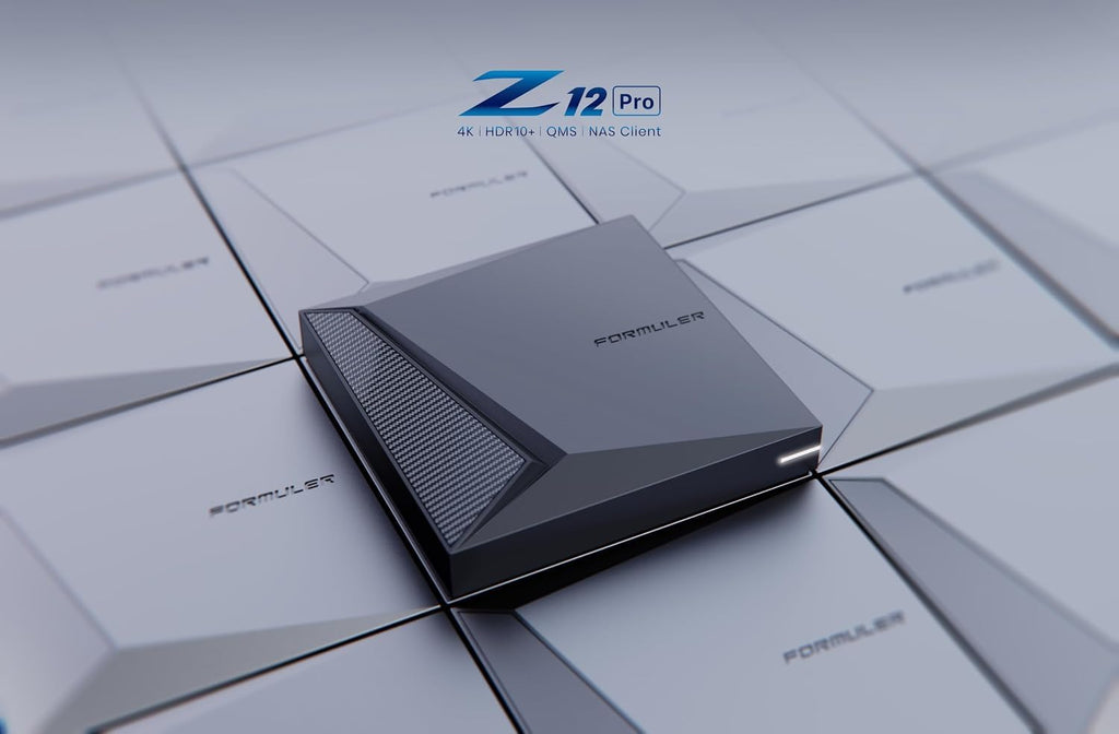 Formuler Z12 Pro - 4K Streaming Media Player, Android 12, HDR10+, Gigabit LAN, Dual-Band WiFi, 2GB RAM, 16GB ROM, Bluetooth Voice Remote