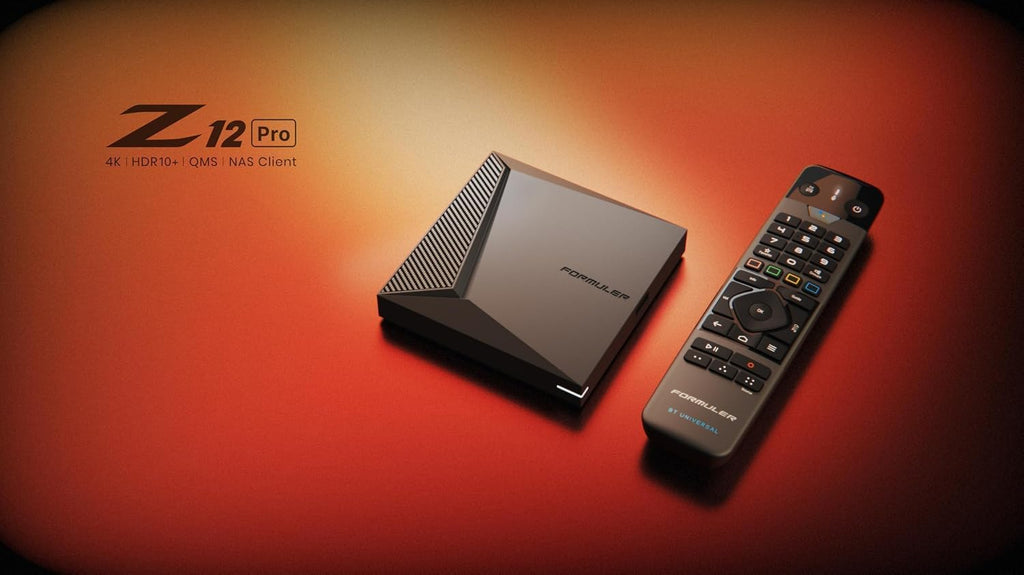 Formuler Z12 Pro - 4K Streaming Media Player, Android 12, HDR10+, Gigabit LAN, Dual-Band WiFi, 2GB RAM, 16GB ROM, Bluetooth Voice Remote