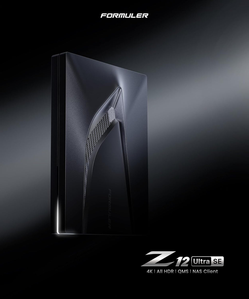 Formuler Z12 Ultra SE - 4K Streaming Media Player, Android 12, Dolby Vision, Dolby Atmos, HDR10+, Gigabit LAN, WiFi 6E, 2GB RAM, 64GB ROM, Bluetooth Backlight Voice Remote